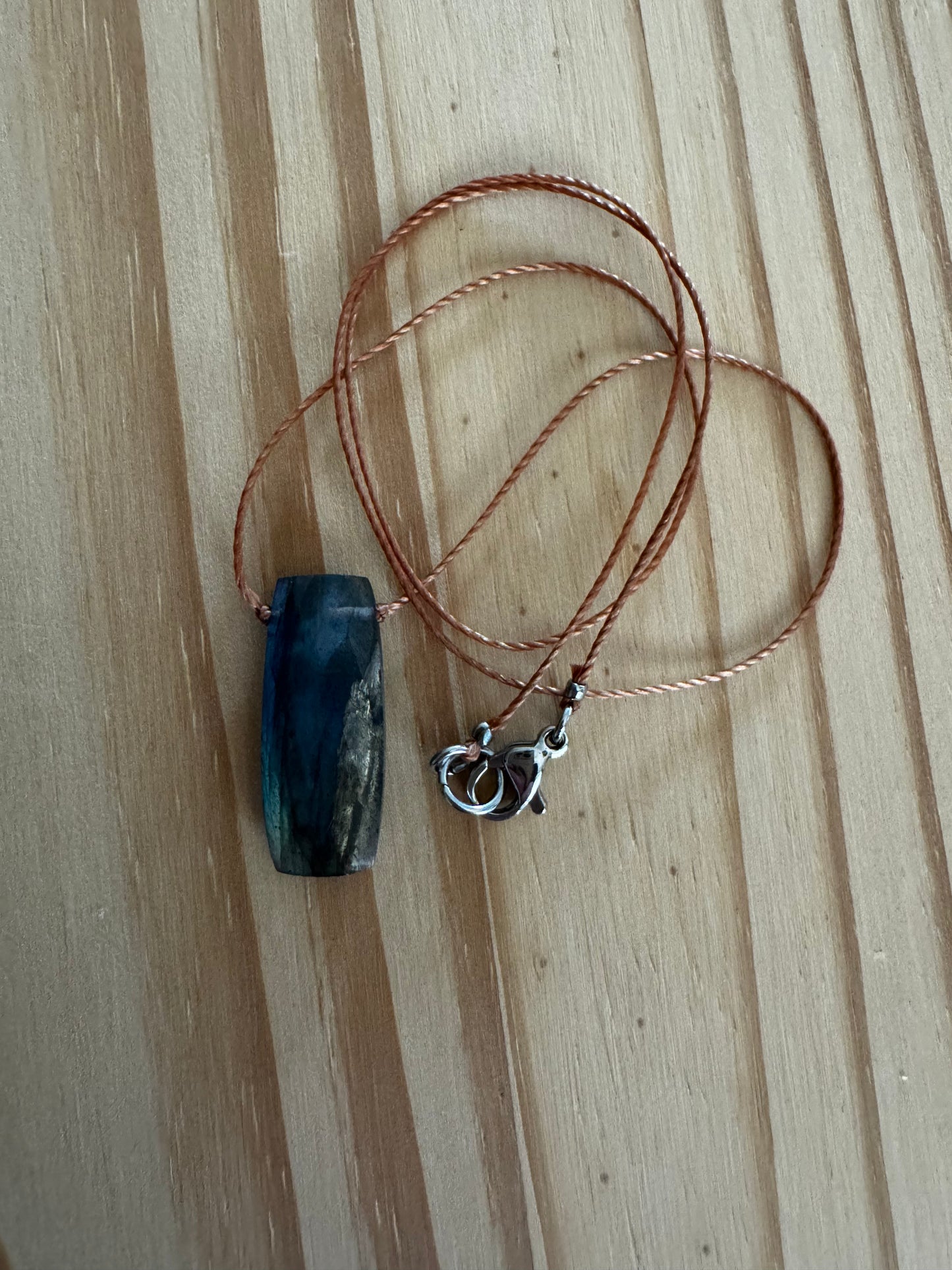 Custom ~ Floating Necklaces with gemstone ~ Stainless steel