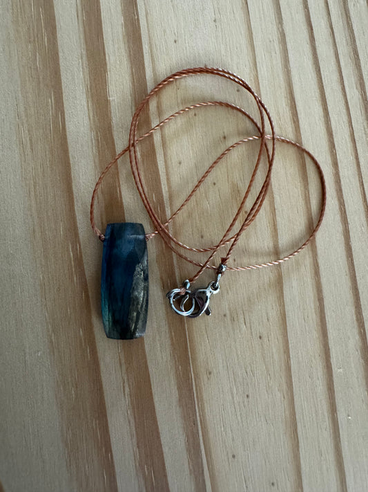 Custom ~ Floating Necklaces with gemstone ~ Stainless steel