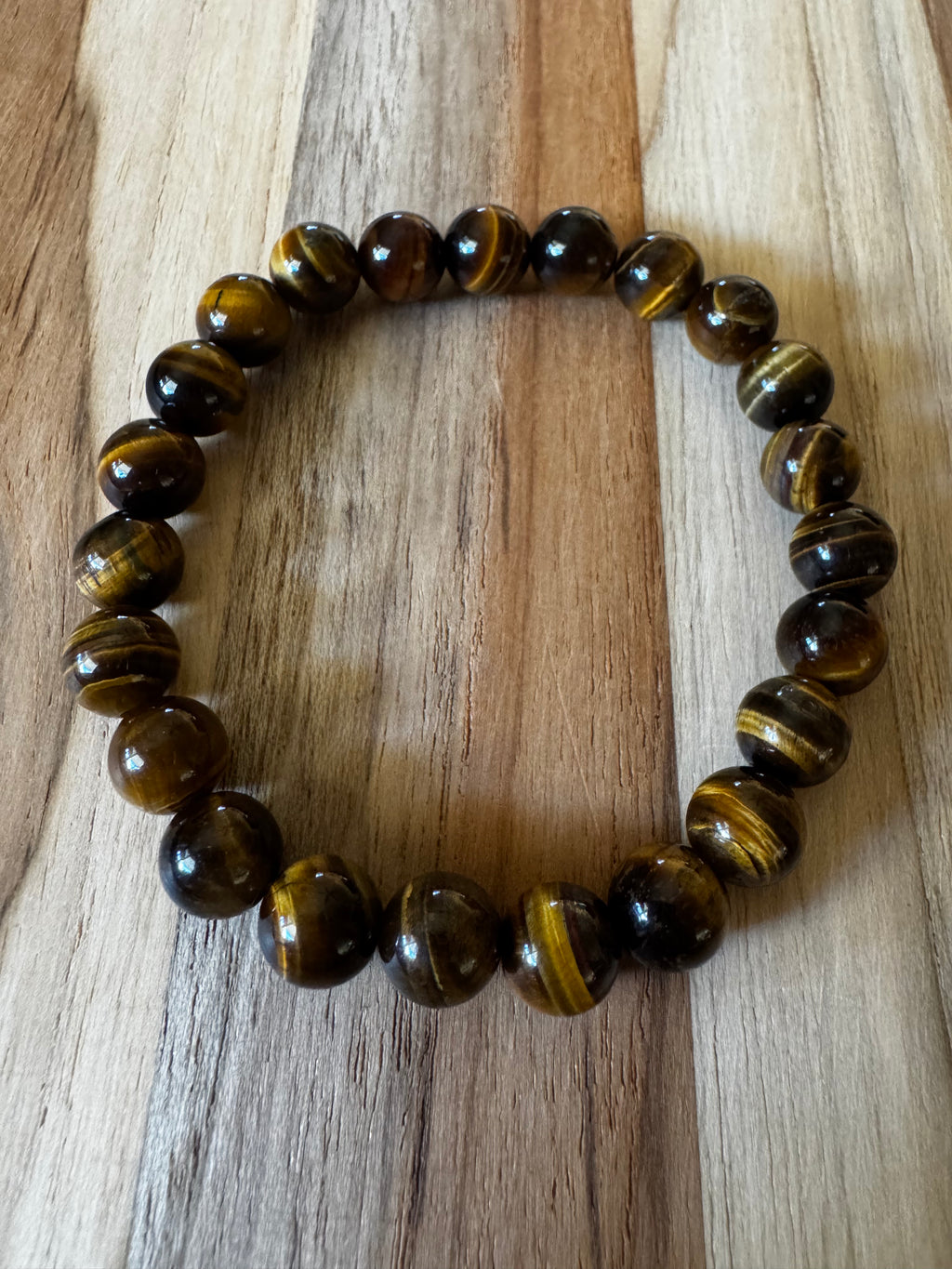 Tigereye Stretch Bracelet ~ 7” in Size