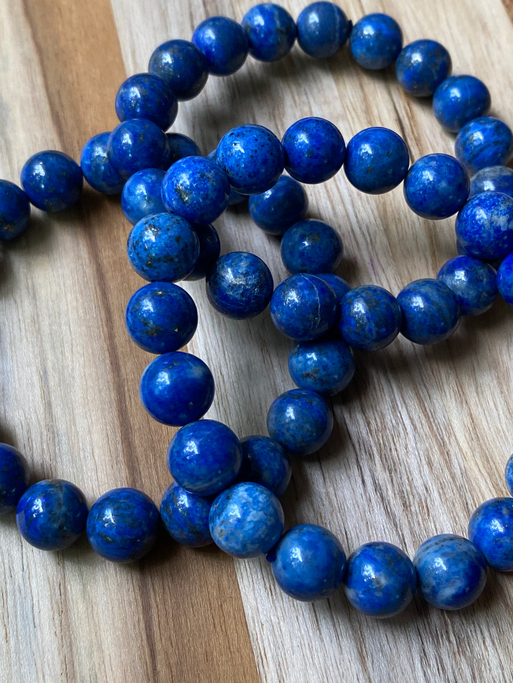 Blue Lapis Stretch Bracelet - My Urban Gems