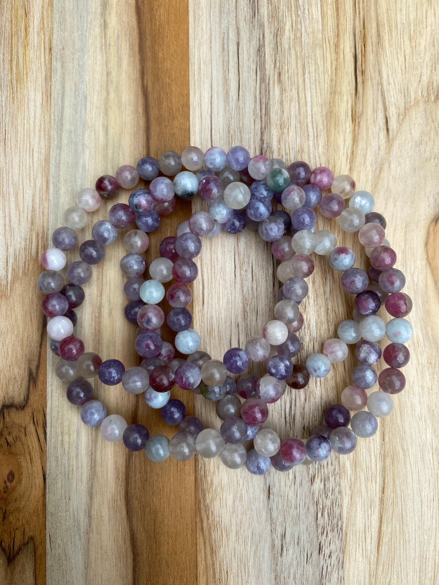 Dainty Unicorn Stone Beaded Stretch Bracelet