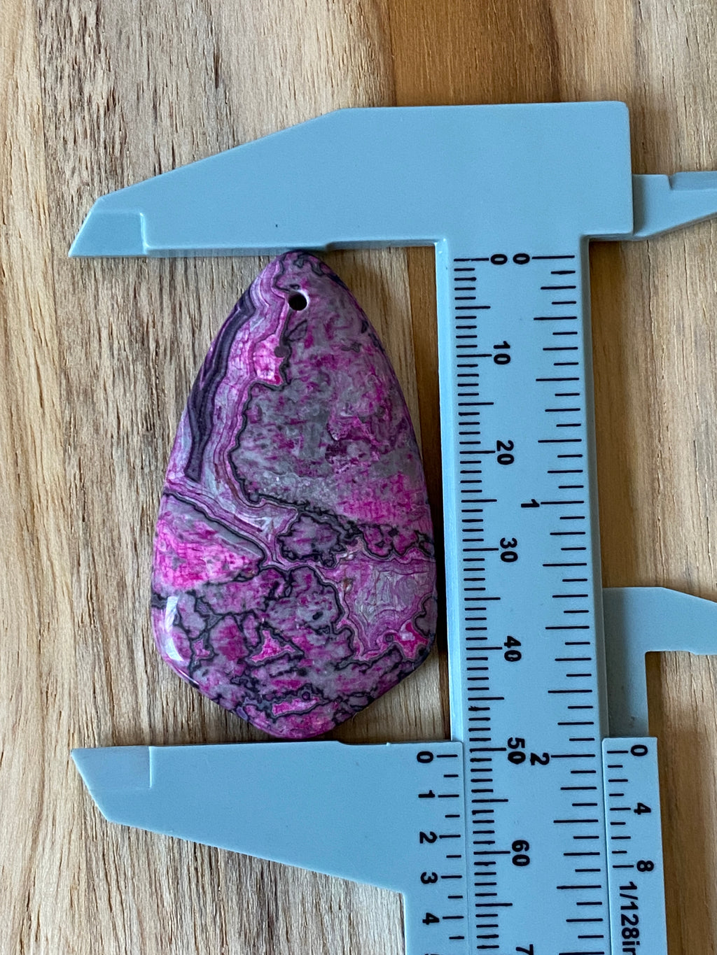 Crazy Lace Agate Pendant Bead