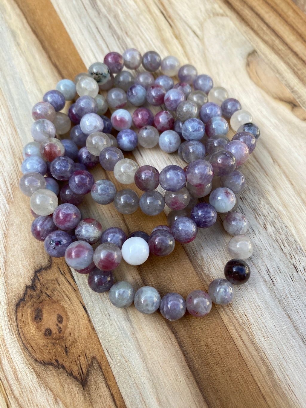 Unicorn Stone Beaded Stretch Bracelet