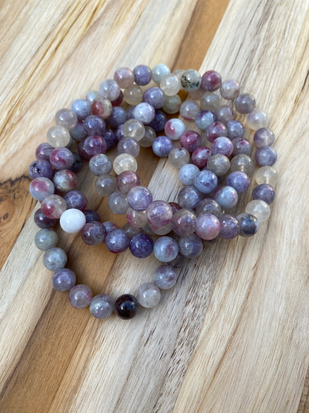 Unicorn Stone Beaded Stretch Bracelet