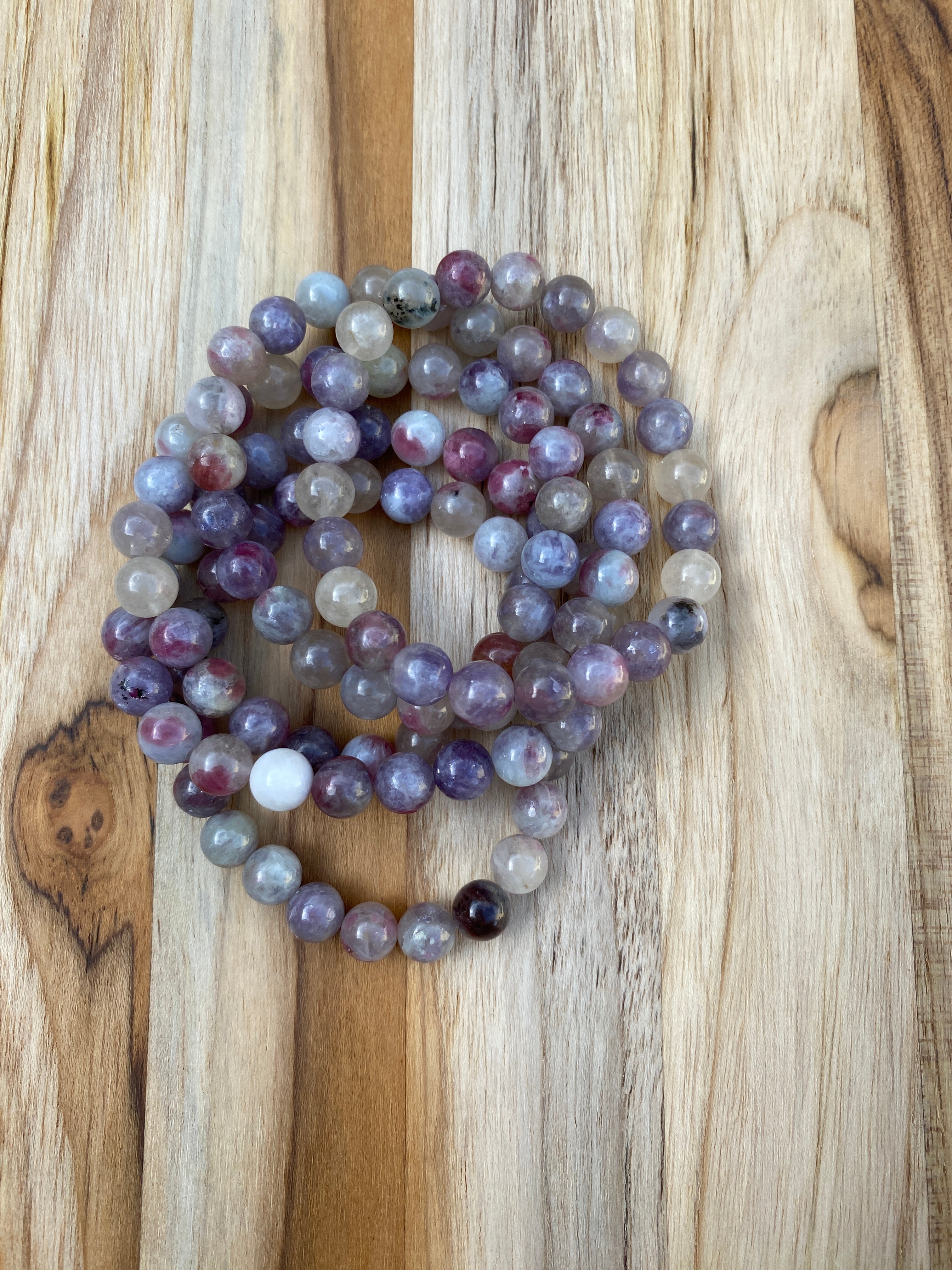 Unicorn Stone Beaded Stretch Bracelet