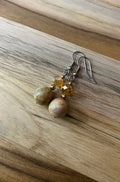 Feldspar & Crystal Earrings - My Urban Gems